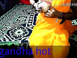 piping hot stand aghast at compelled grown up indian desi aunty staggering dt 13